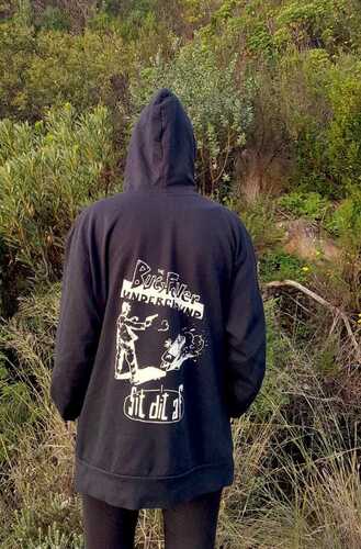 Hoodie black back